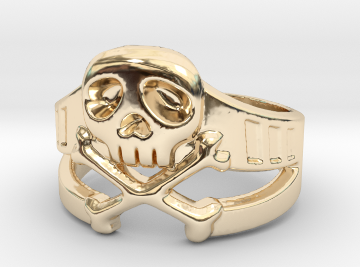 Space Captain Harlock | Ring Size 9 3d printed
