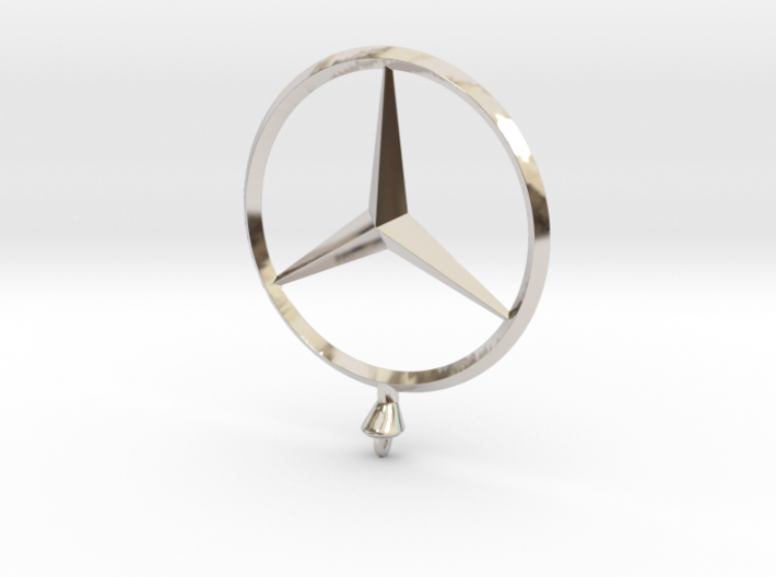 Mercedes Benz Star Ø 75mm 3d printed