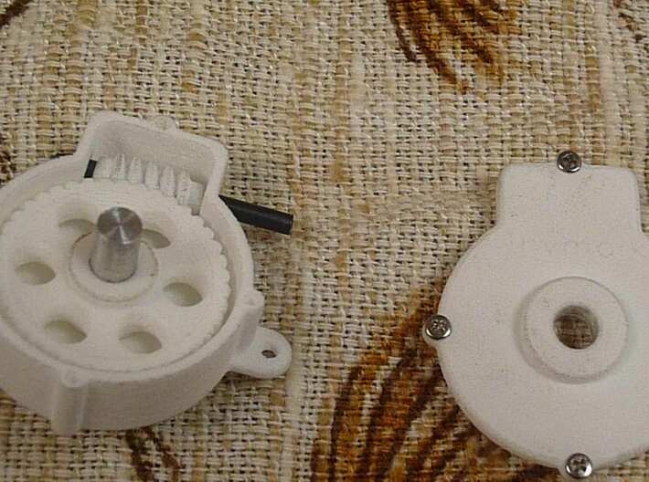 worm gearbox 15mm 3d printed