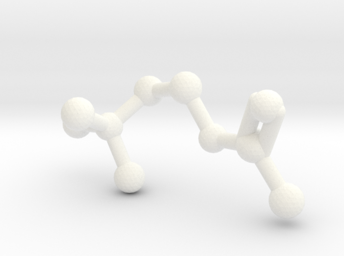 Acetylcholine Molecule 3d printed