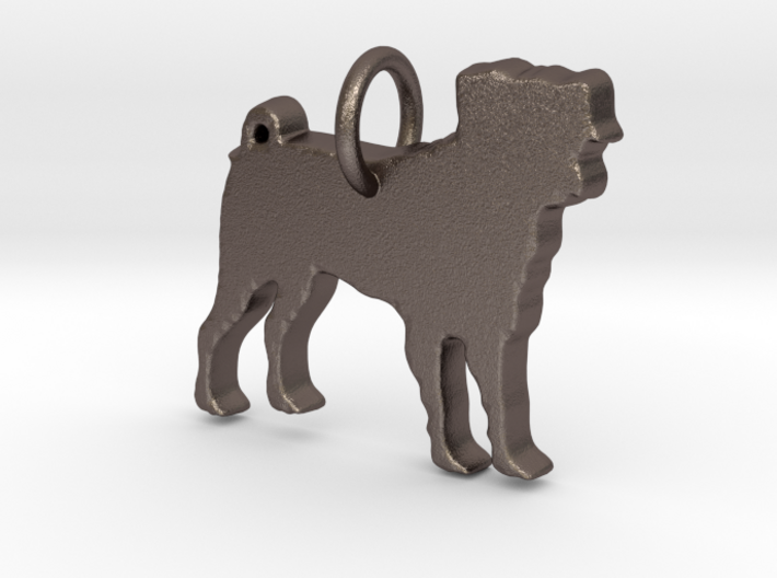 Dog Pendant 3d printed