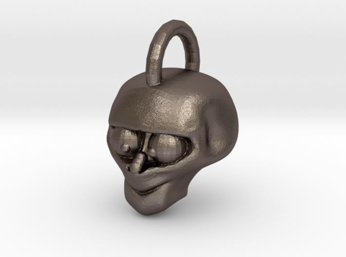 Mumbo Skull Pendant 3d printed