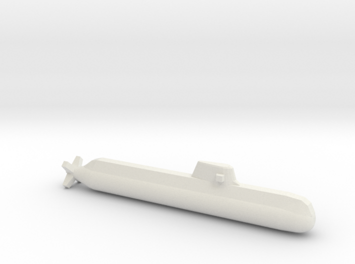 DSX-3000 SSK, Full Hull, 1/1800 3d printed