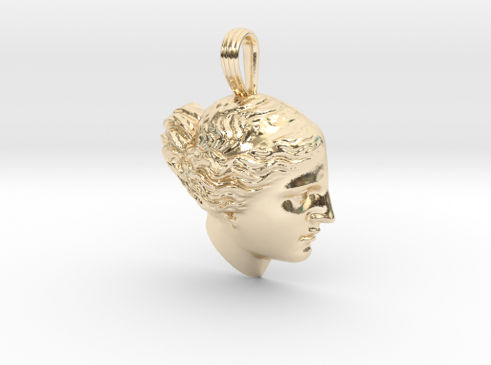 VENUS DE MILO necklace pendant 3d printed