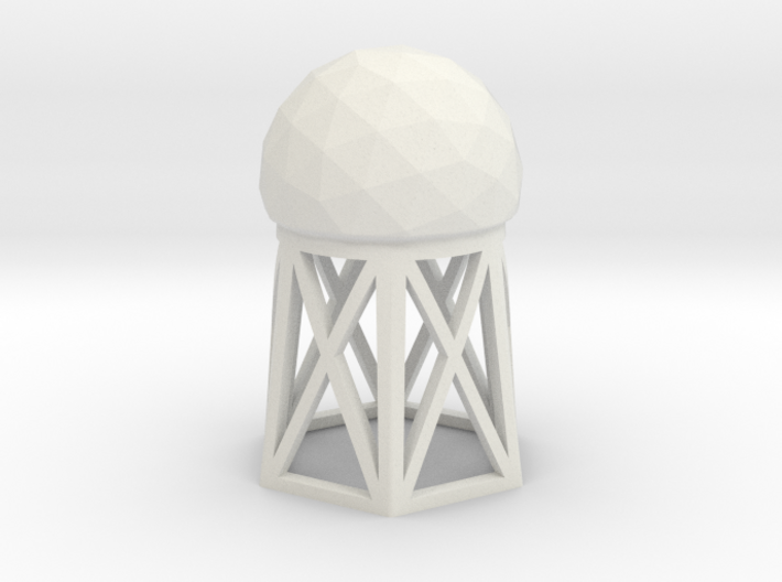 Radar Dome / Tower 3d printed