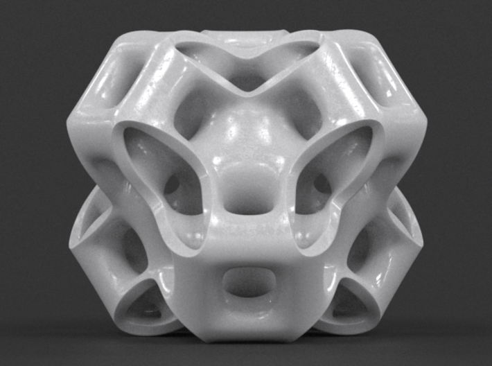 Cubic Gyroid 3d printed