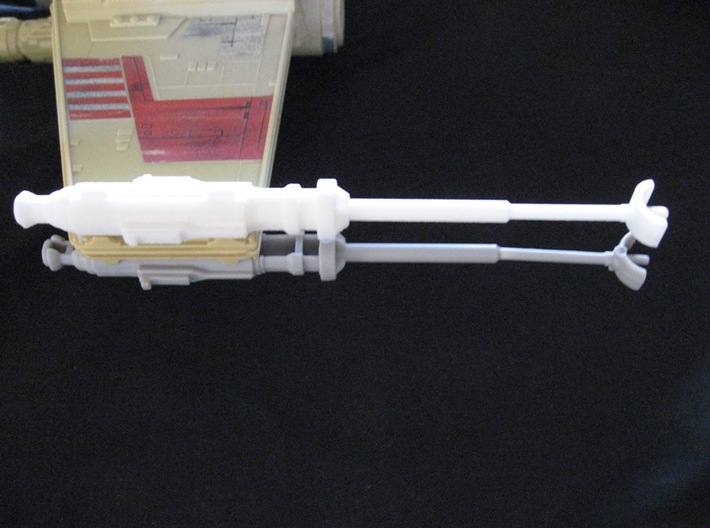Star Wars POTF X-Wing Laser Cannon 3d printed 
