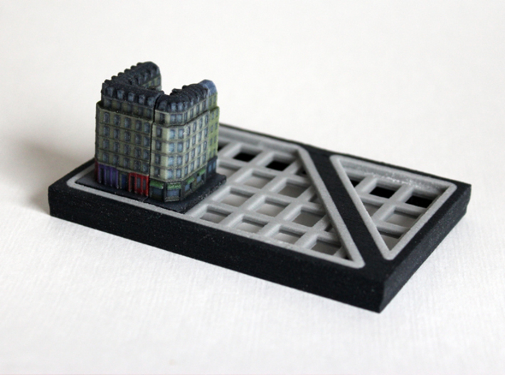 Paris Apartment Block A (2x2, 1x2) 3d printed