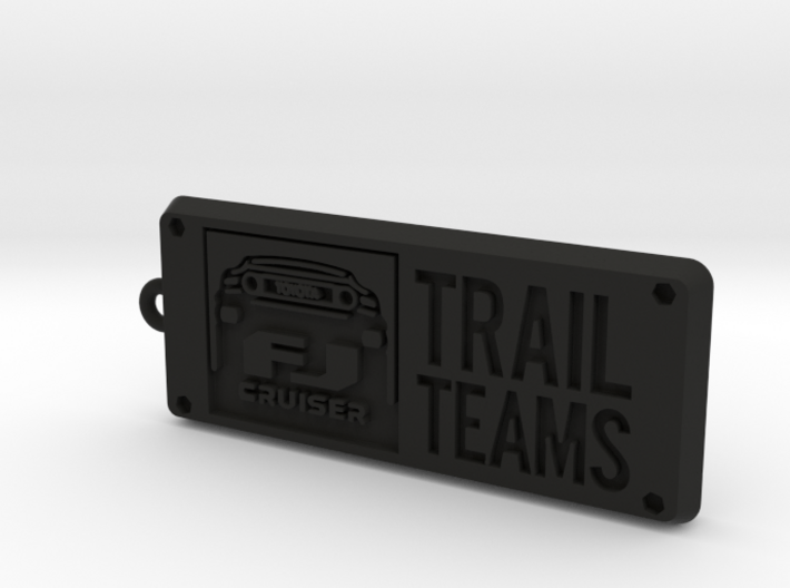 FJ Cruiser Trail Teams Keychain 3d printed
