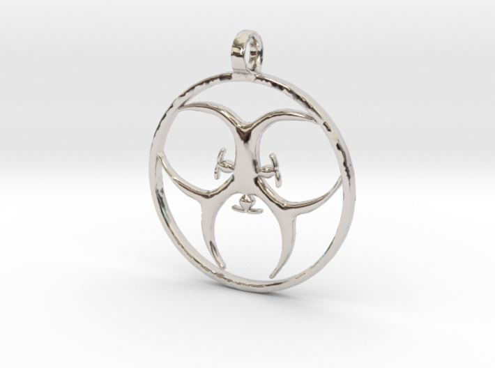 [The 100] Trigedakru Symbol Pendant - Woods Clan 3d printed