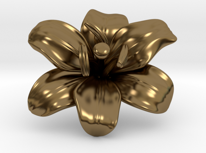 Lily Flower 1 - M 3d printed