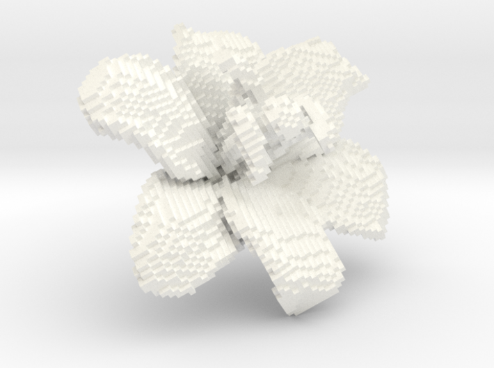 Lily Flower 1 Block - S2 3d printed