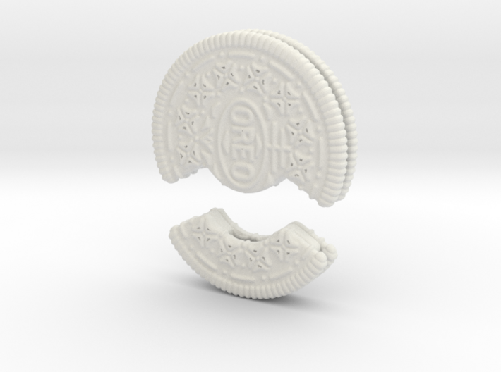 Flash Memory Stick Oreo Cookie Case 3d printed