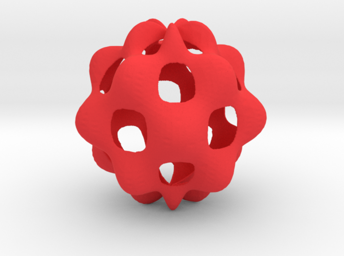 Oscillating spherical surface 3d printed