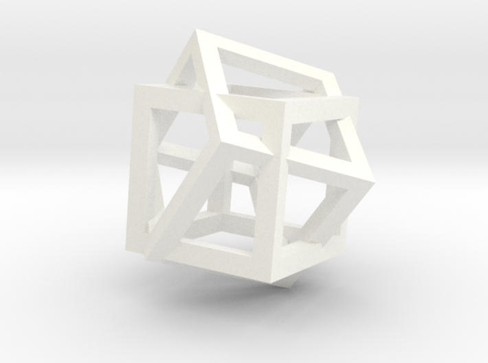 4d Cube 3d printed