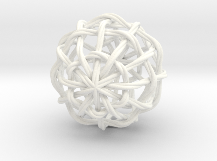 0395 Waves on the Sphere (d=10cm) #001 3d printed