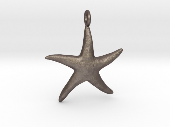 Star Fish With Ring 3d printed