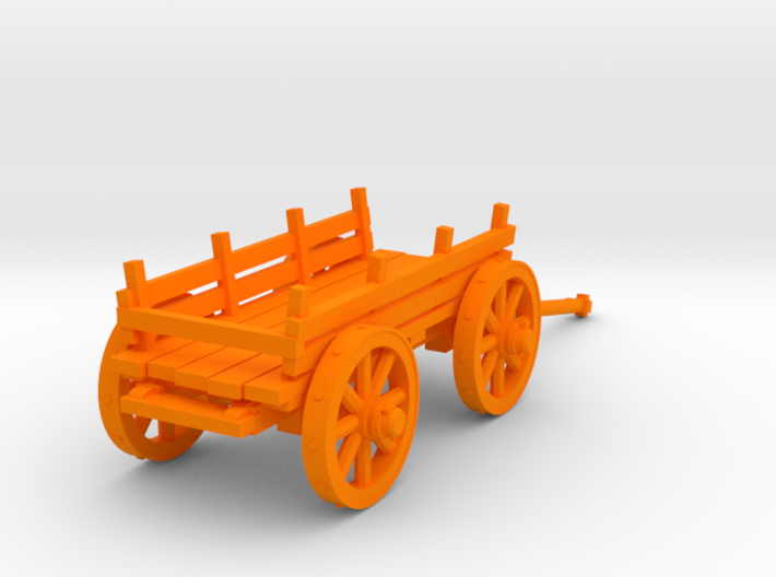 4-wheel сart 28mm 3d printed