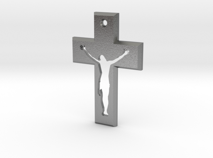 Crucifix Beta 3x2cm 3d printed