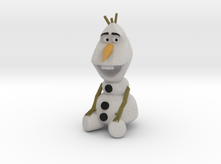 Olaf 3d printed