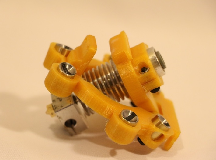 Kossel Mini Effector Body for Magnetic Ball Joint  3d printed 