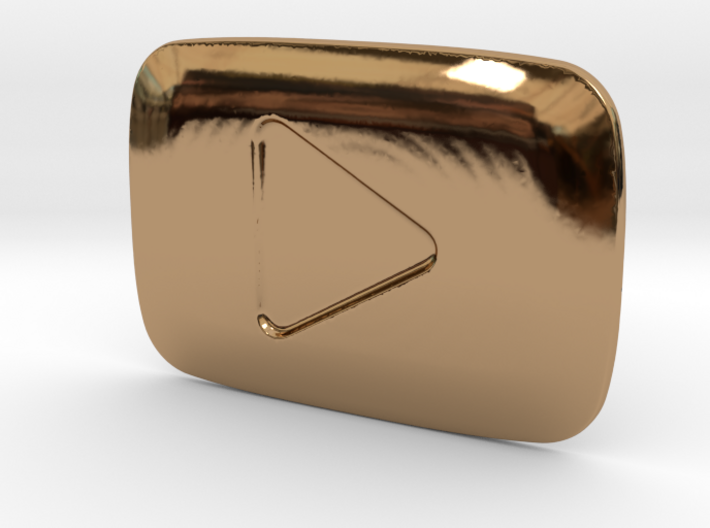 **ON SALE** YouTube Play Button Award 3d printed