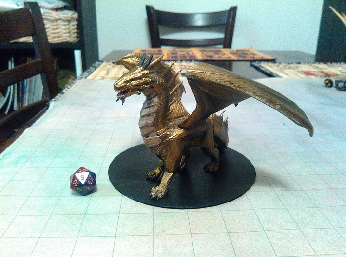 Bronze Dragon 3d printed