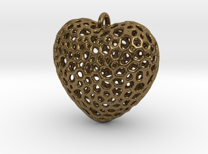 Heart Pendant #1 3d printed