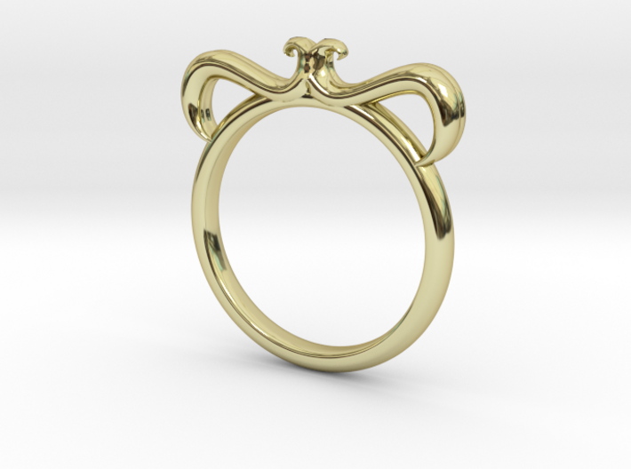 Petal Ring Size 7.5 3d printed