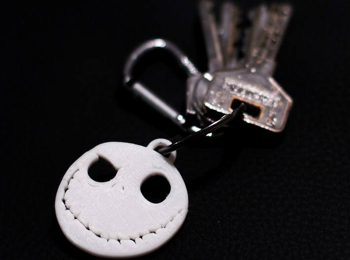 Jack Skellingtone key chain 3d printed 