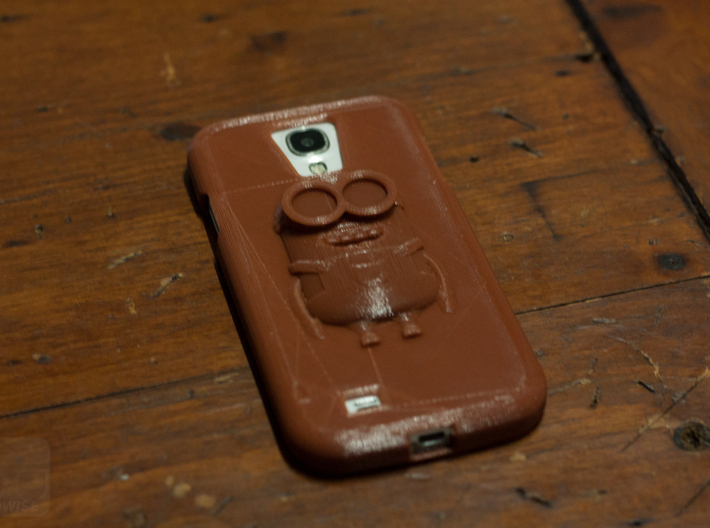 Galaxy S4 Minion Phone case 3d printed 