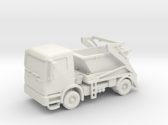 Truck &amp; Container 01. HO Scale (1:87) 3d printed