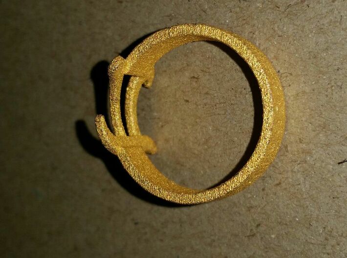 PI Ring Size8 3d printed 