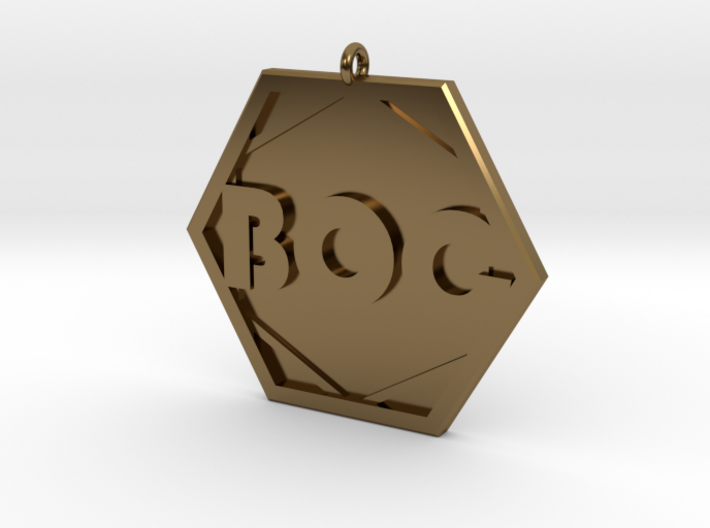 Boards of Canada BOC Pendant 3d printed