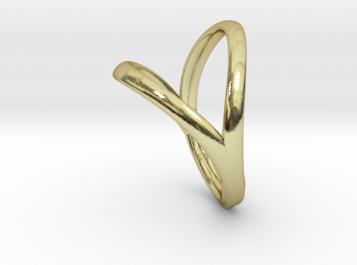 Union Heart Ring 3d printed