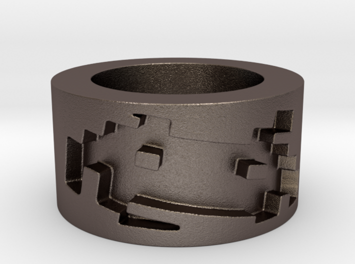 Invasion Ring Size 8 3d printed
