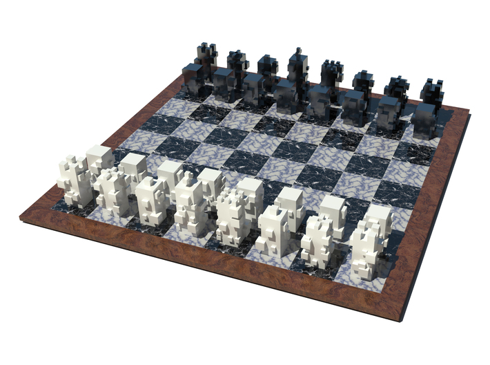 Cubic Chess - Bishop 3d printed