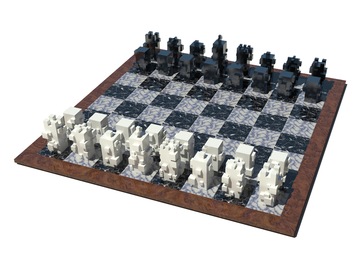 Cubic Chess - Pawn 3d printed 