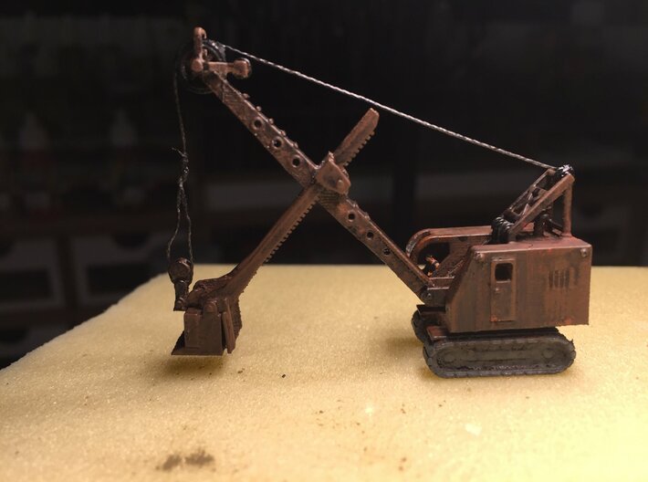 Diesel Shovel P&H Excavator Z 3d printed 