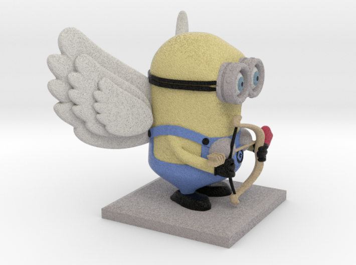 Valentine Minion 3d printed