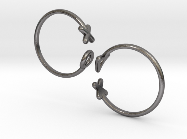 Stackable 2 parts ring (Medium/small) 3d printed 
