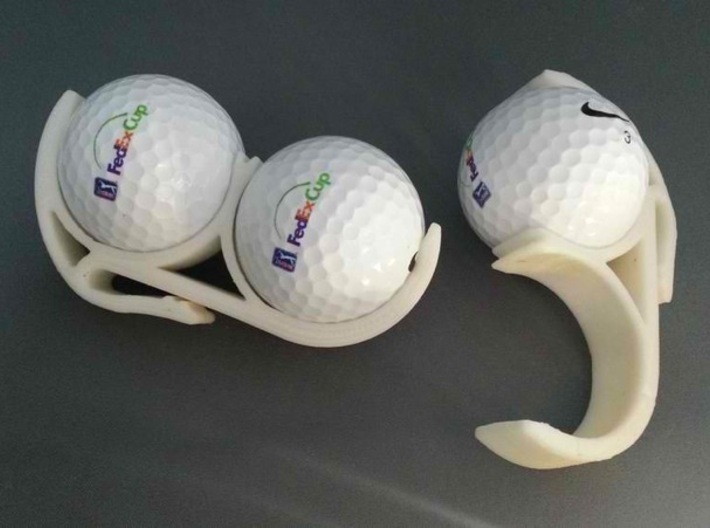 Golf Ball Belt Clip 3d printed