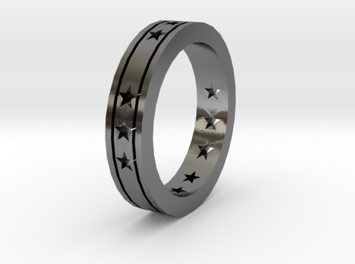 Ring Star open 3d printed