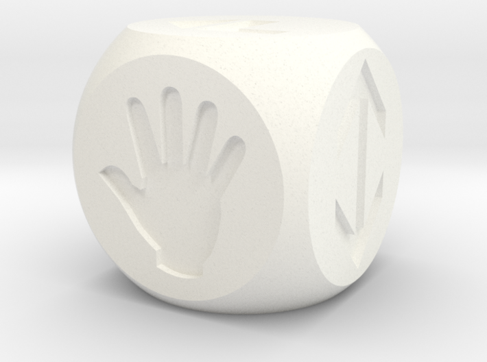 Dice for your invented games 3d printed 