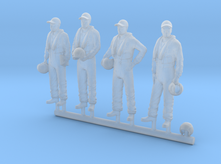 48-H0080: Grumman Tracker crew in 1:48 3d printed