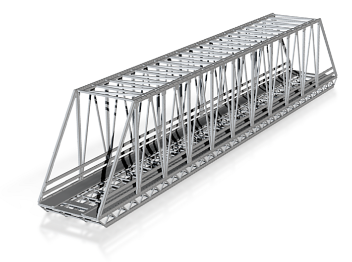 151 Ft Trussel Bridge 1 Z Scale 3d printed 151 ft truss Bridge Z scale