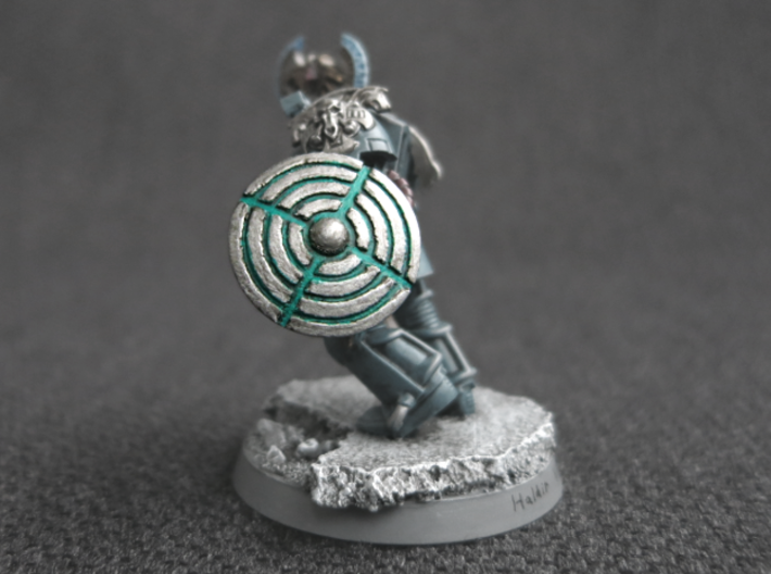 Miniature Shield 2 3d printed Model not supplied painted