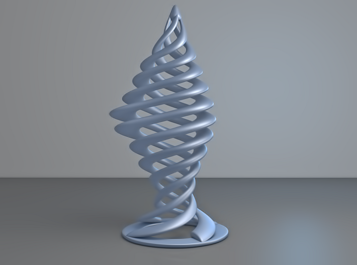 Spiral Lamp armature 3d printed Spiral lamp