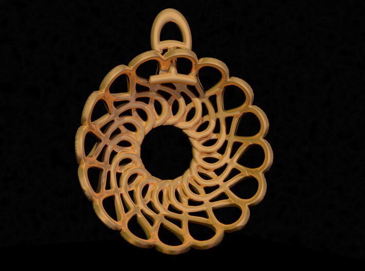 Forever and Always Pendant 3d printed 