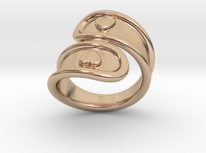 San Valentino Ring 32 - Italian Size 32 3d printed